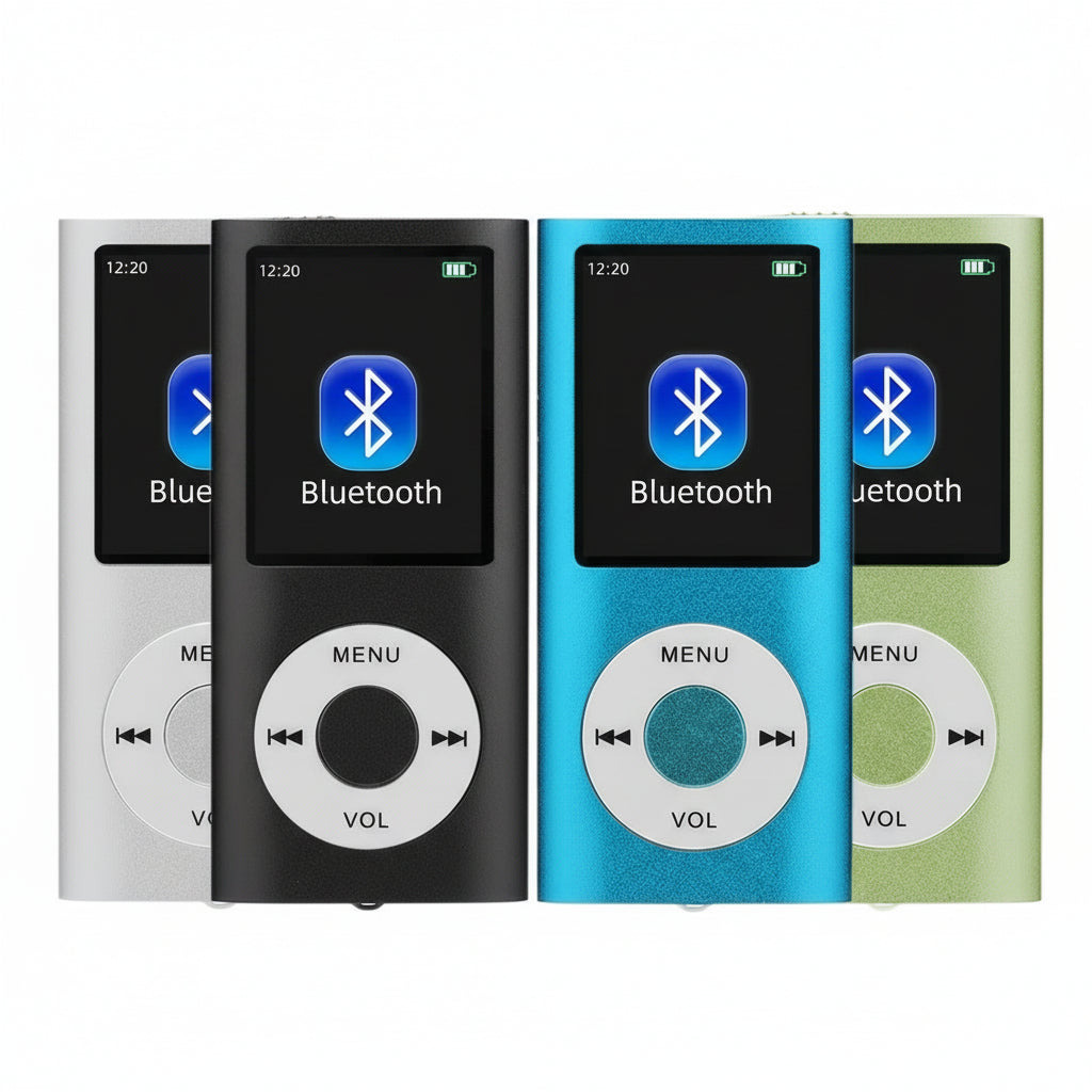 Sleek Music Companion MP3 Player with LCD Display & Video