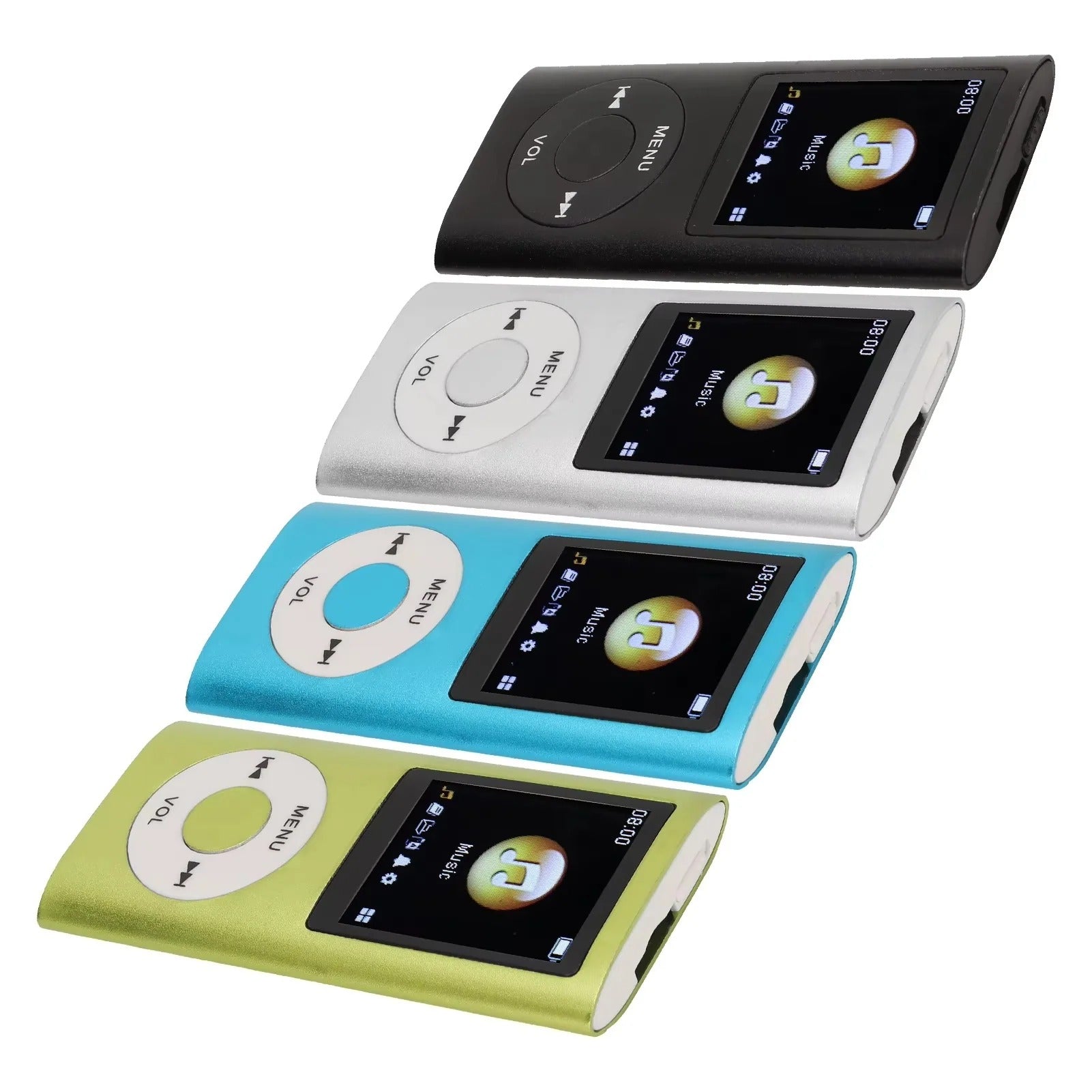 Sleek Music Companion MP3 Player with LCD Display & Video