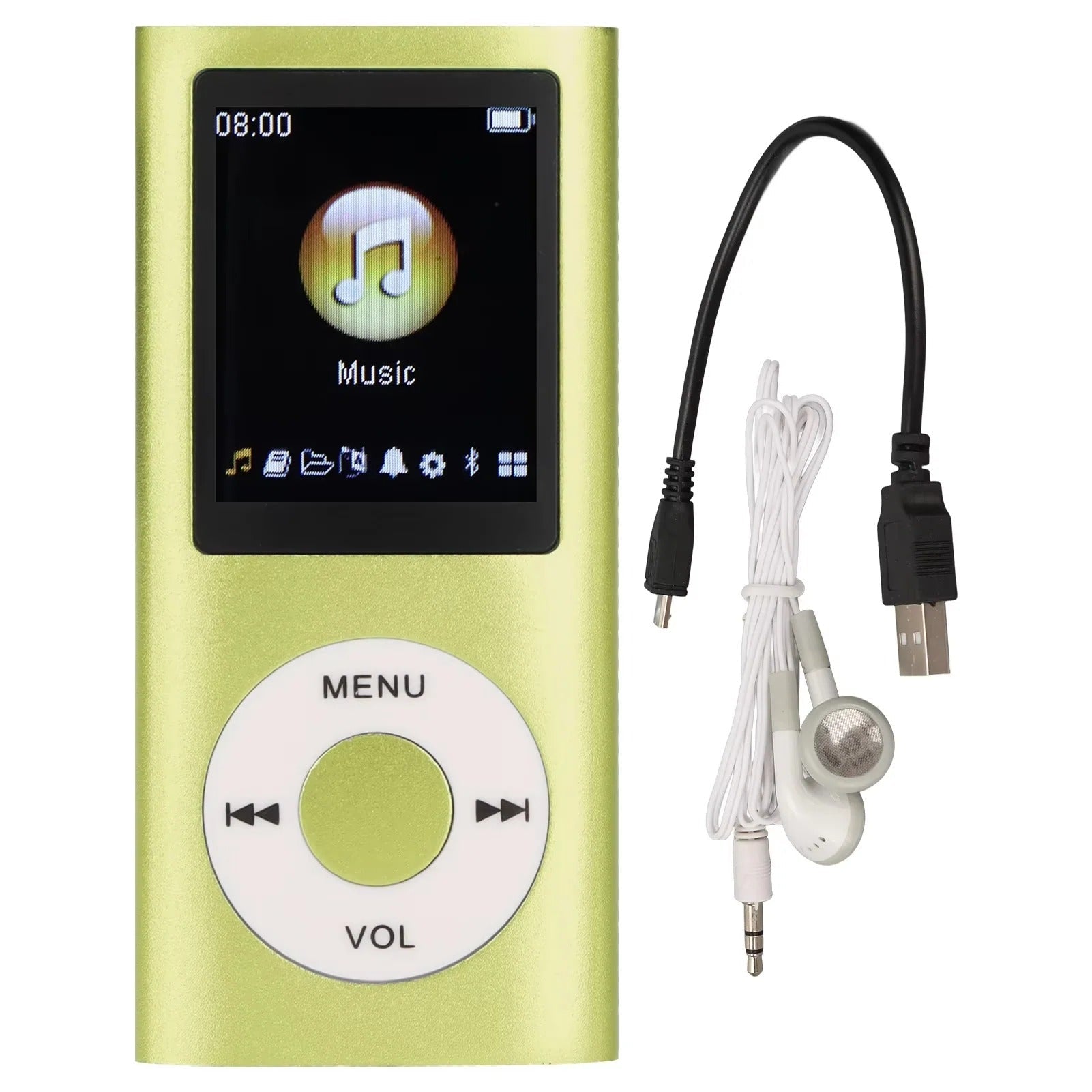 Sleek Music Companion MP3 Player with LCD Display & Video