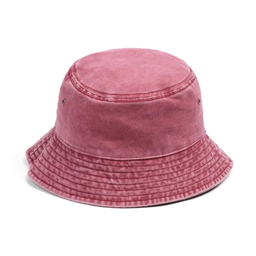 Packable Cotton Denim Bucket Hat for All-Day Comfort