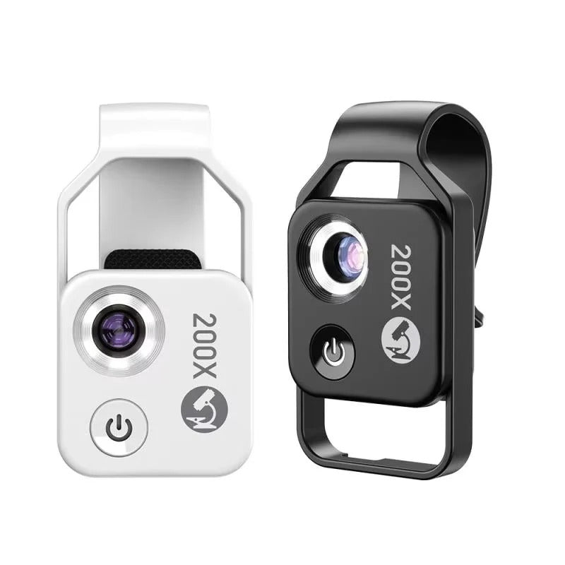 Compact 200X Smartphone Lens for Detailed Exploration