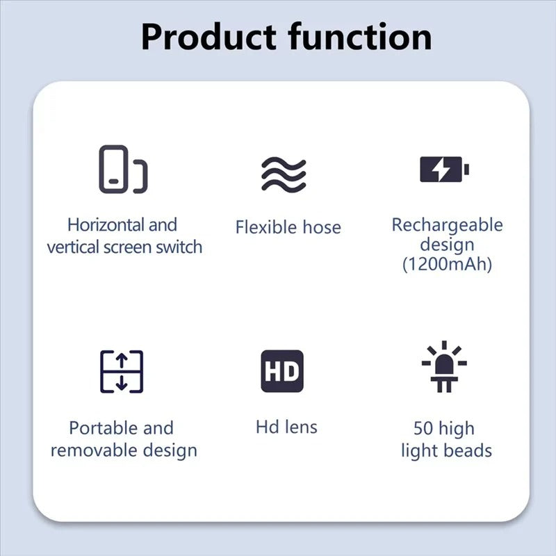 Hands-Free LED Magnifier with Adjustable Zoom for Precision Tasks
