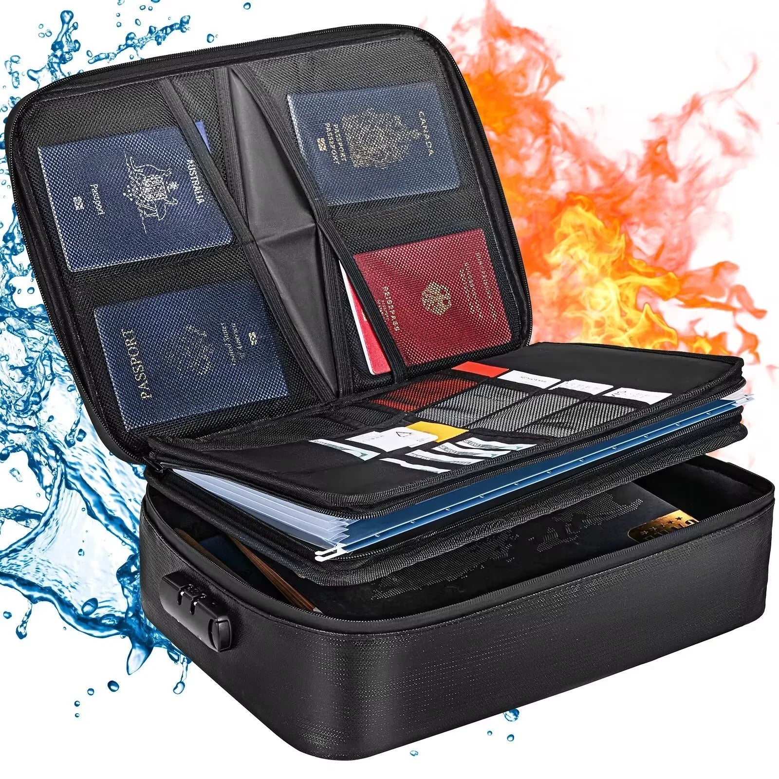 Smart Document Keeper with Enhanced Durability and Security
