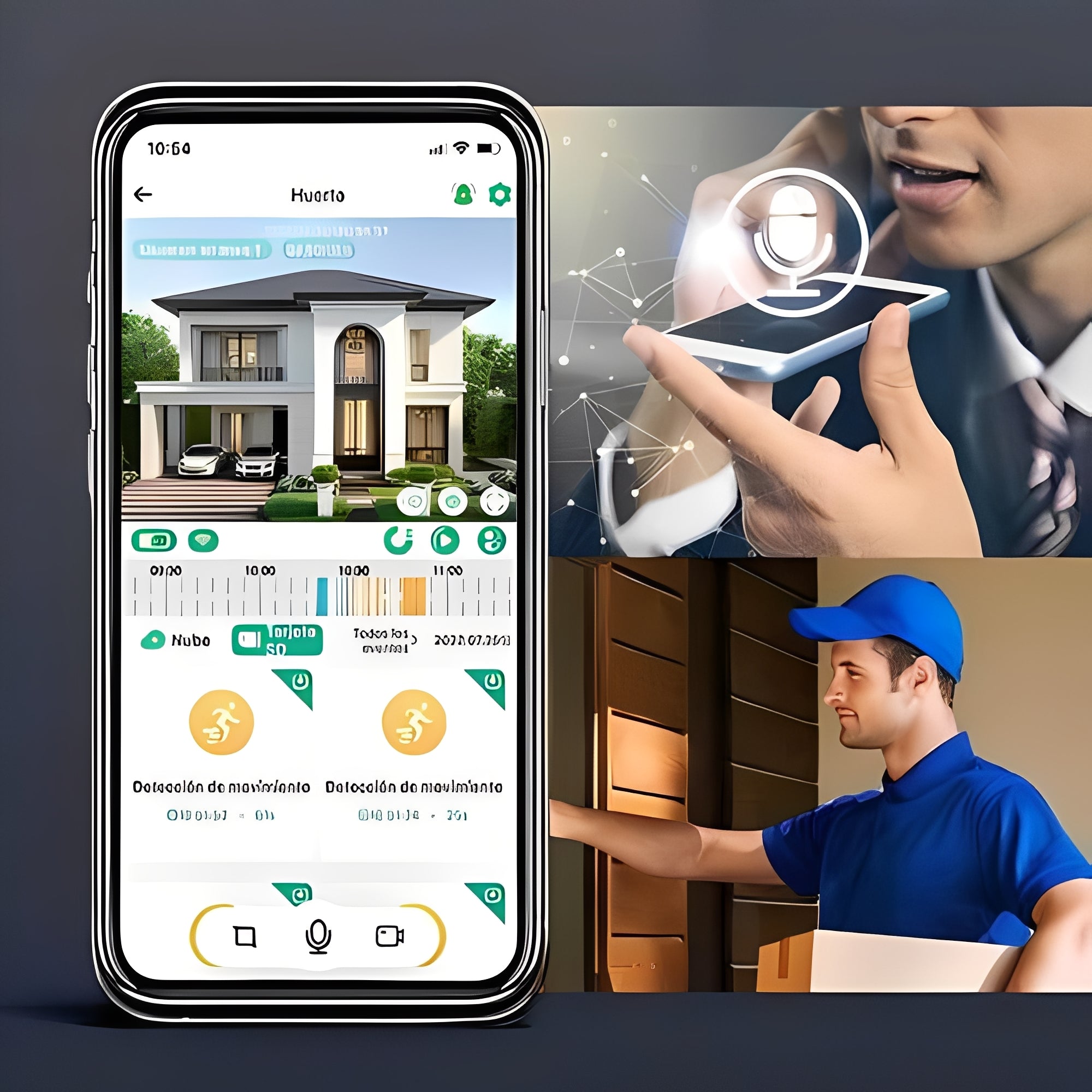 Eco-Friendly Outdoor Surveillance Camera with Smart Detection