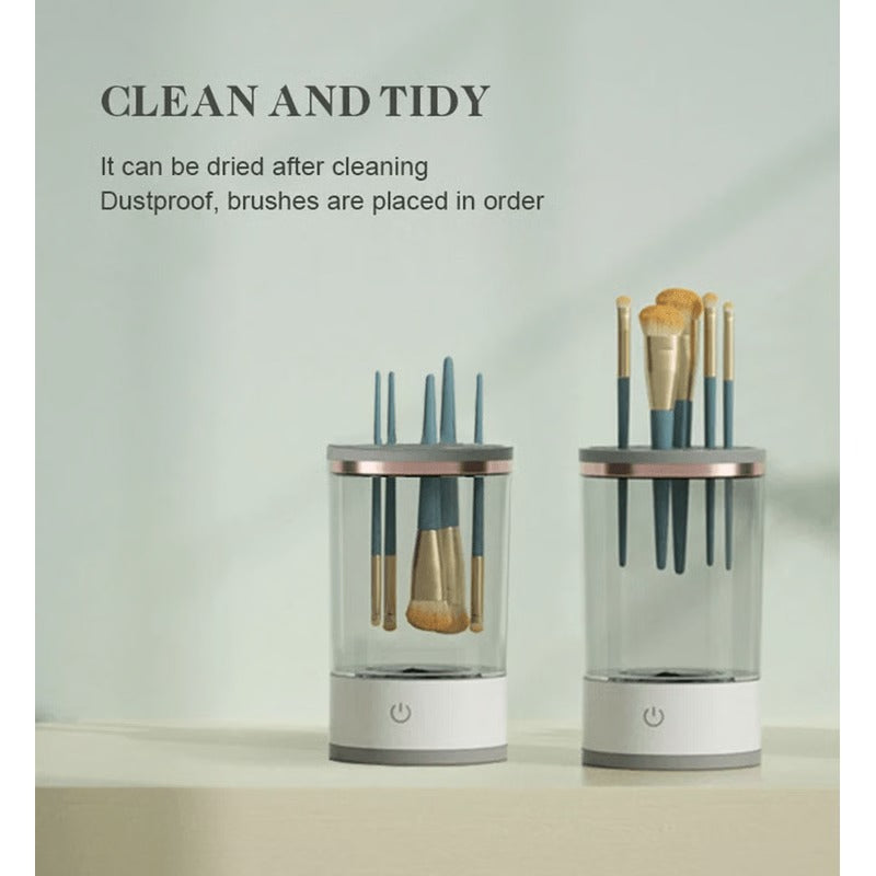 Smart Makeup Brush Cleaner with Quick Drying Feature