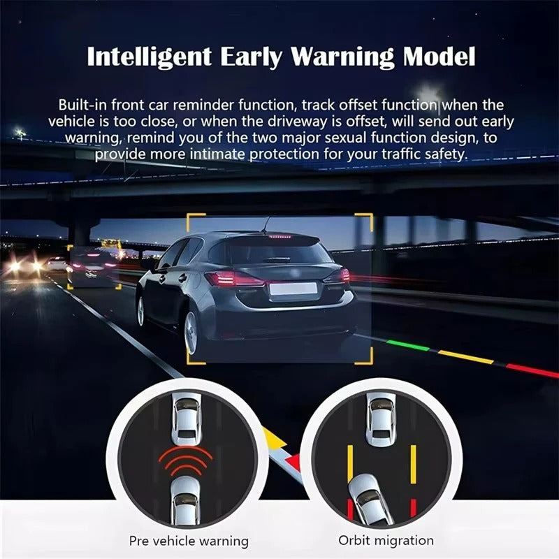Compact 1080P Car Camera with Adjustable Lens and Night Vision
