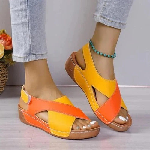 Everyday Slip-On Sandals with Cushioned Footbed and Grip Sole