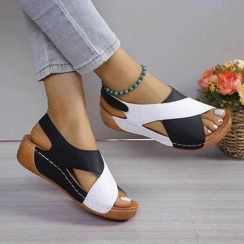 Everyday Slip-On Sandals with Cushioned Footbed and Grip Sole