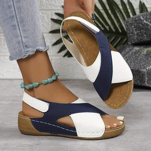 Everyday Slip-On Sandals with Cushioned Footbed and Grip Sole