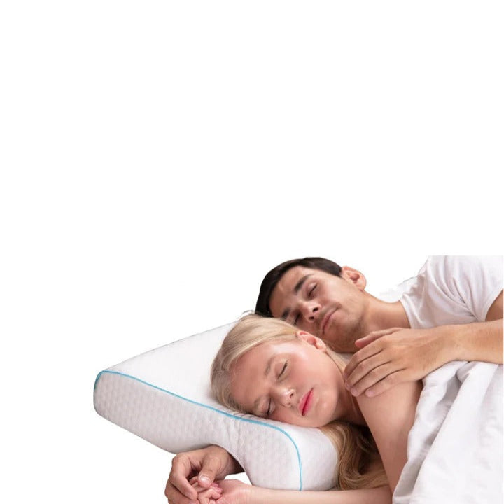 Couples Comfort Pillow with Unique Arm Support Design