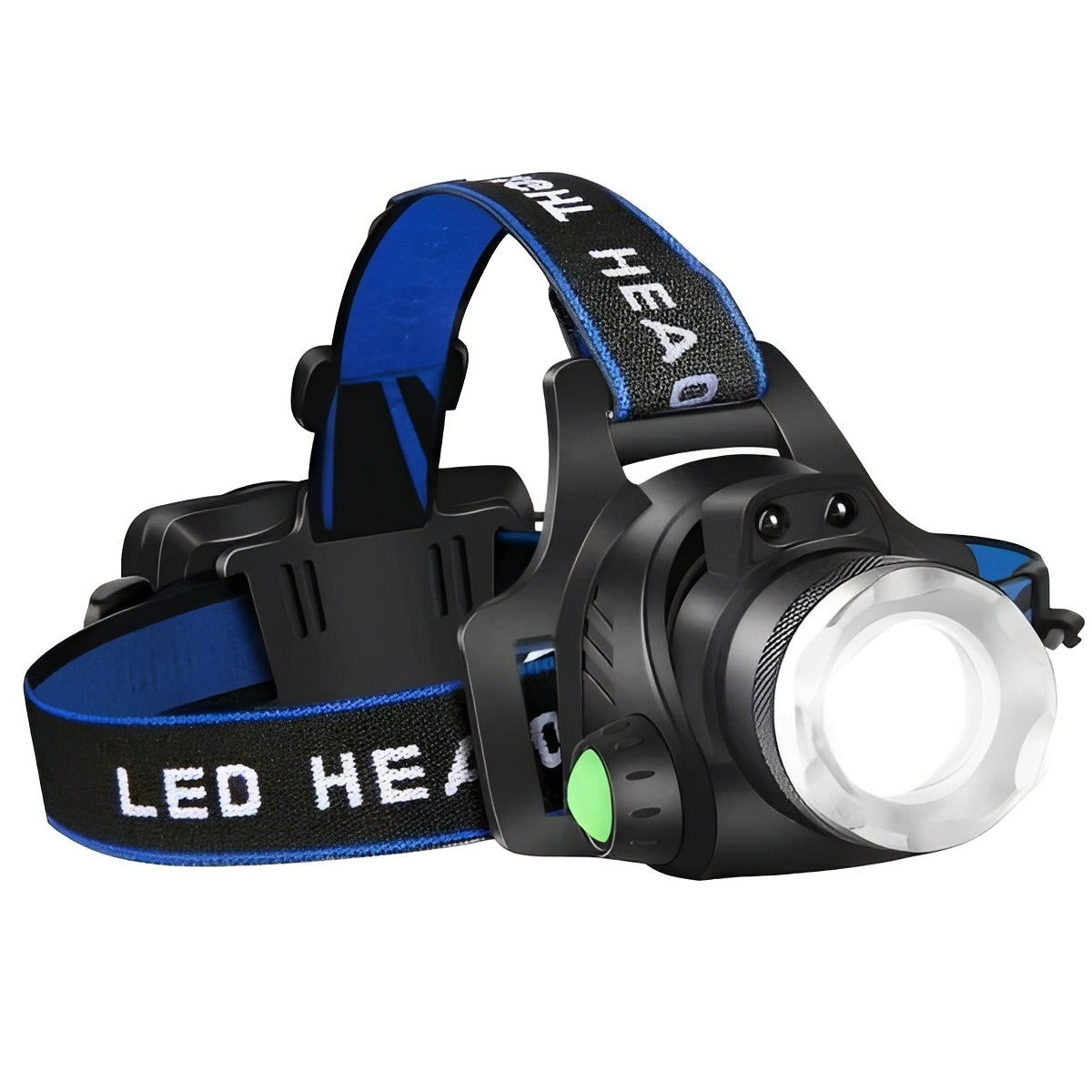 Versatile Rechargeable LED Headlamp with Adjustable Focus