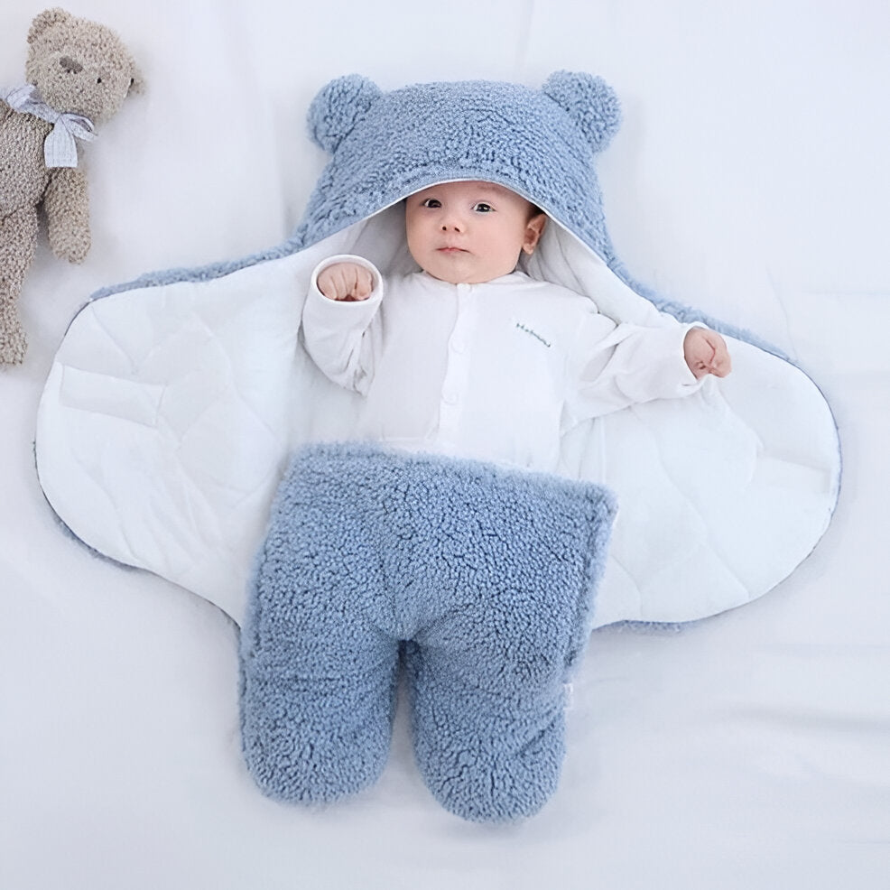 Cozy Baby Wrap Blanket for Strollers and Nursery Comfort