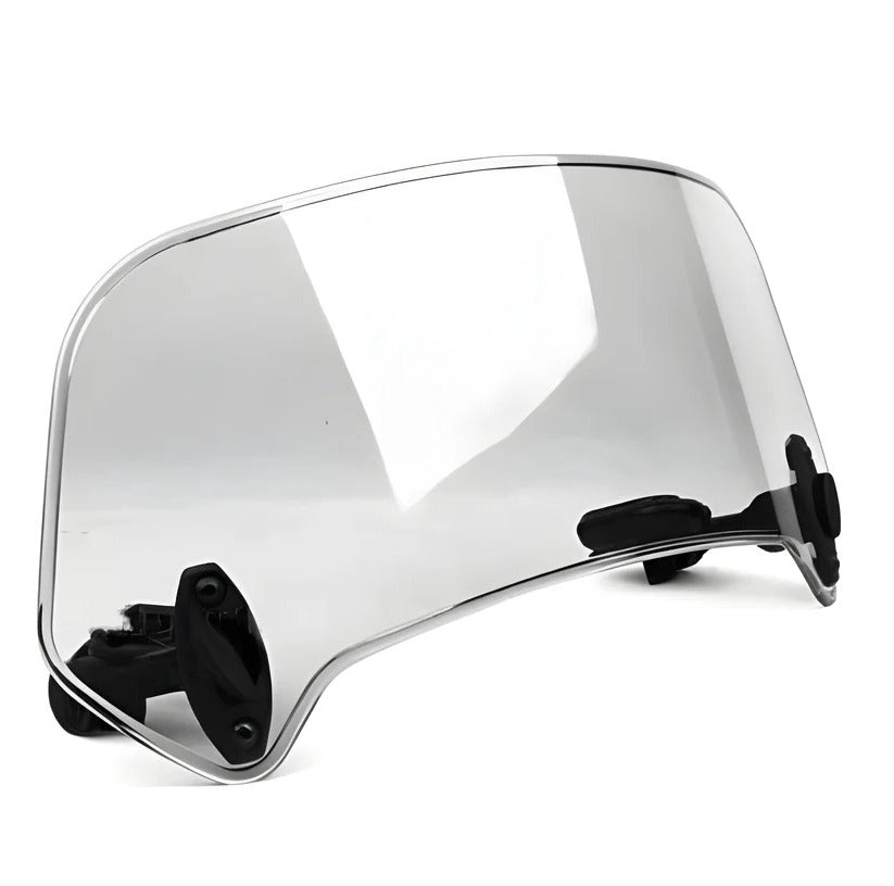 Versatile Motorcycle Wind Deflector with Easy Clamp Setup