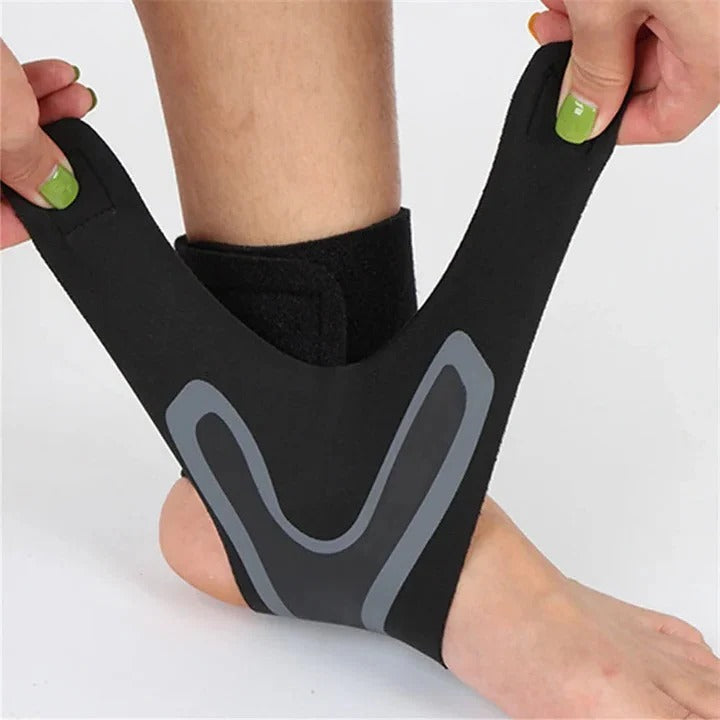 Versatile Ankle Stabilizer with Enhanced Compression Fit