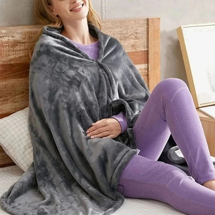 USB Integrated Heated Blanket for Cozy Comfort Anywhere