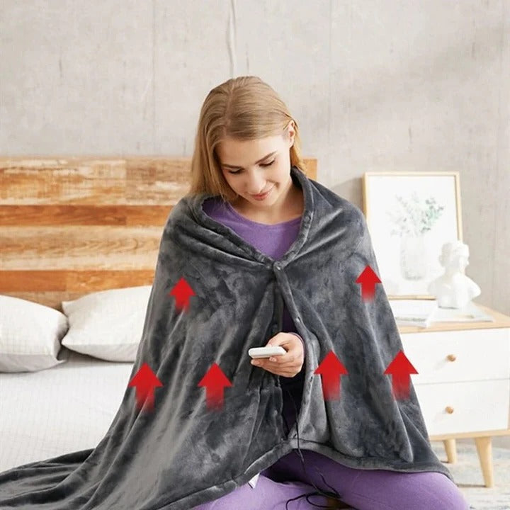 USB Integrated Heated Blanket for Cozy Comfort Anywhere