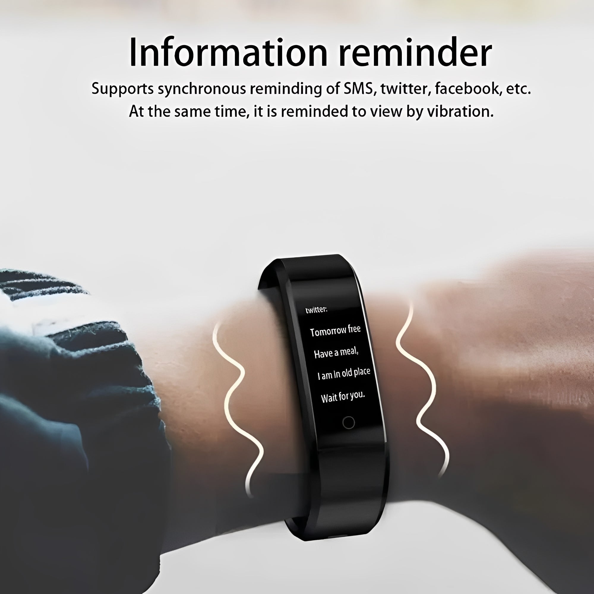 Versatile Activity Tracker Smartwatch with Clear Digital Display