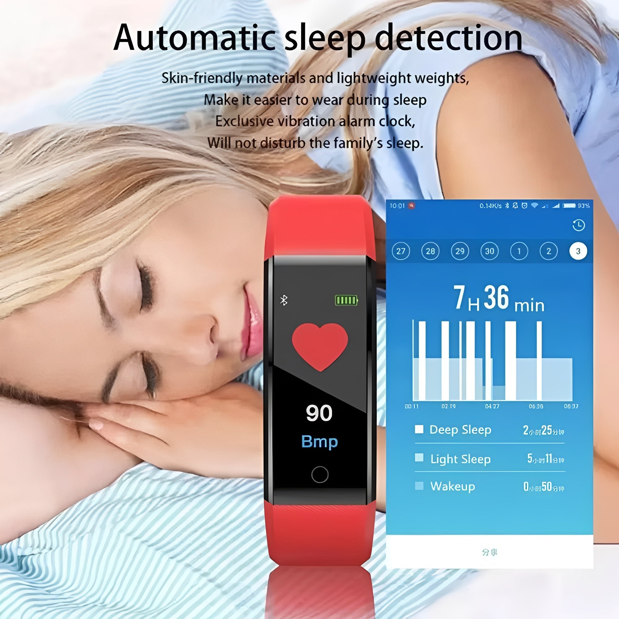 Versatile Activity Tracker Smartwatch with Clear Digital Display