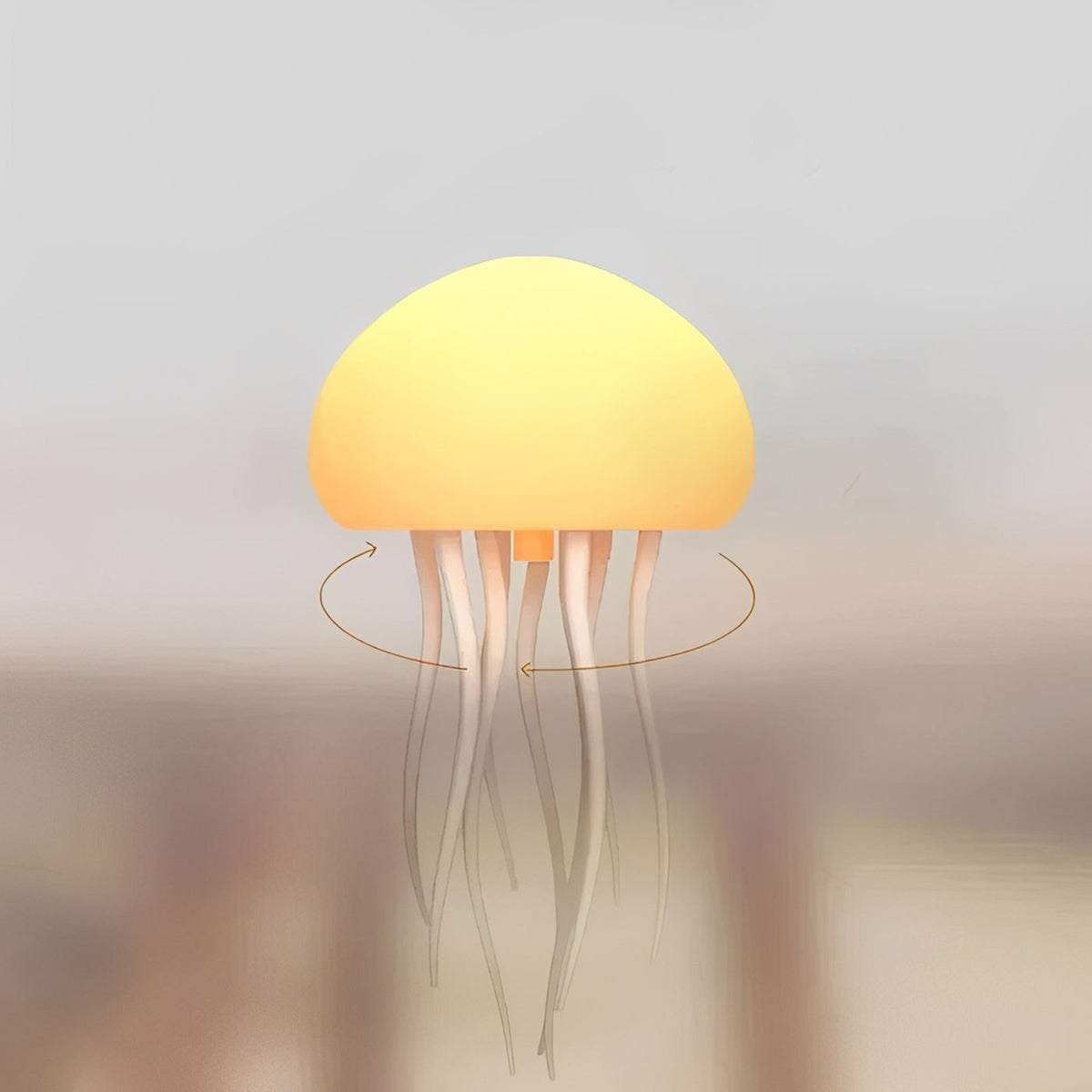 Tranquil Ocean Vibes: Floating Jellyfish Lamp