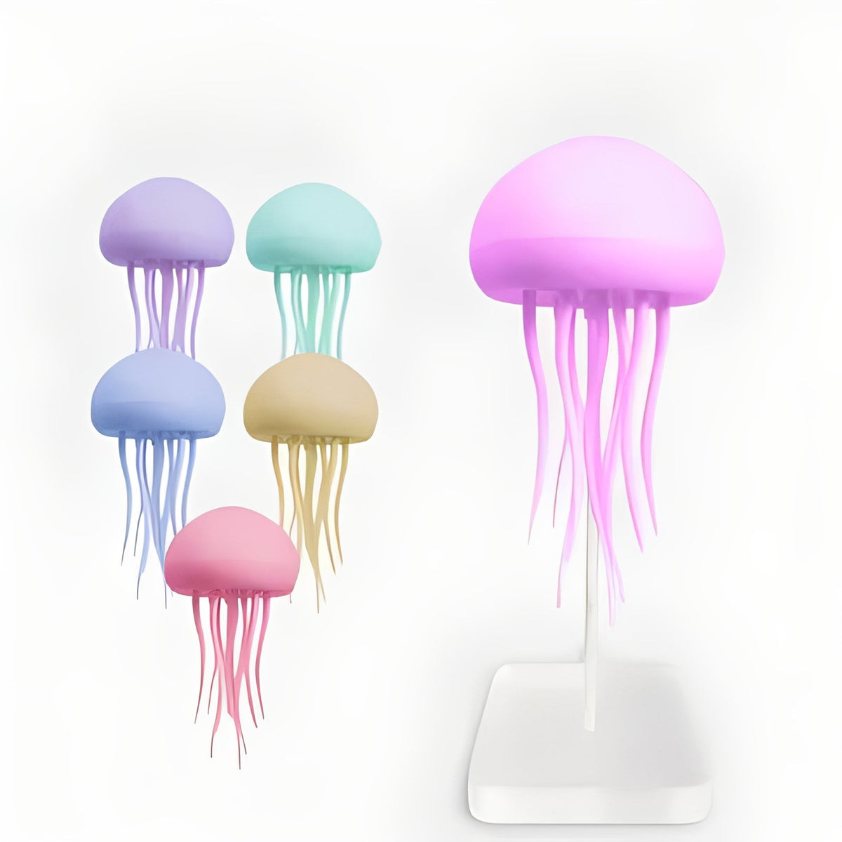 Tranquil Ocean Vibes: Floating Jellyfish Lamp