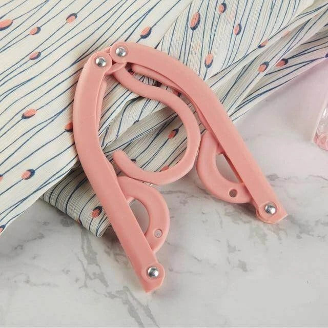 Compact Travel Clothes Hanger for Easy Packing