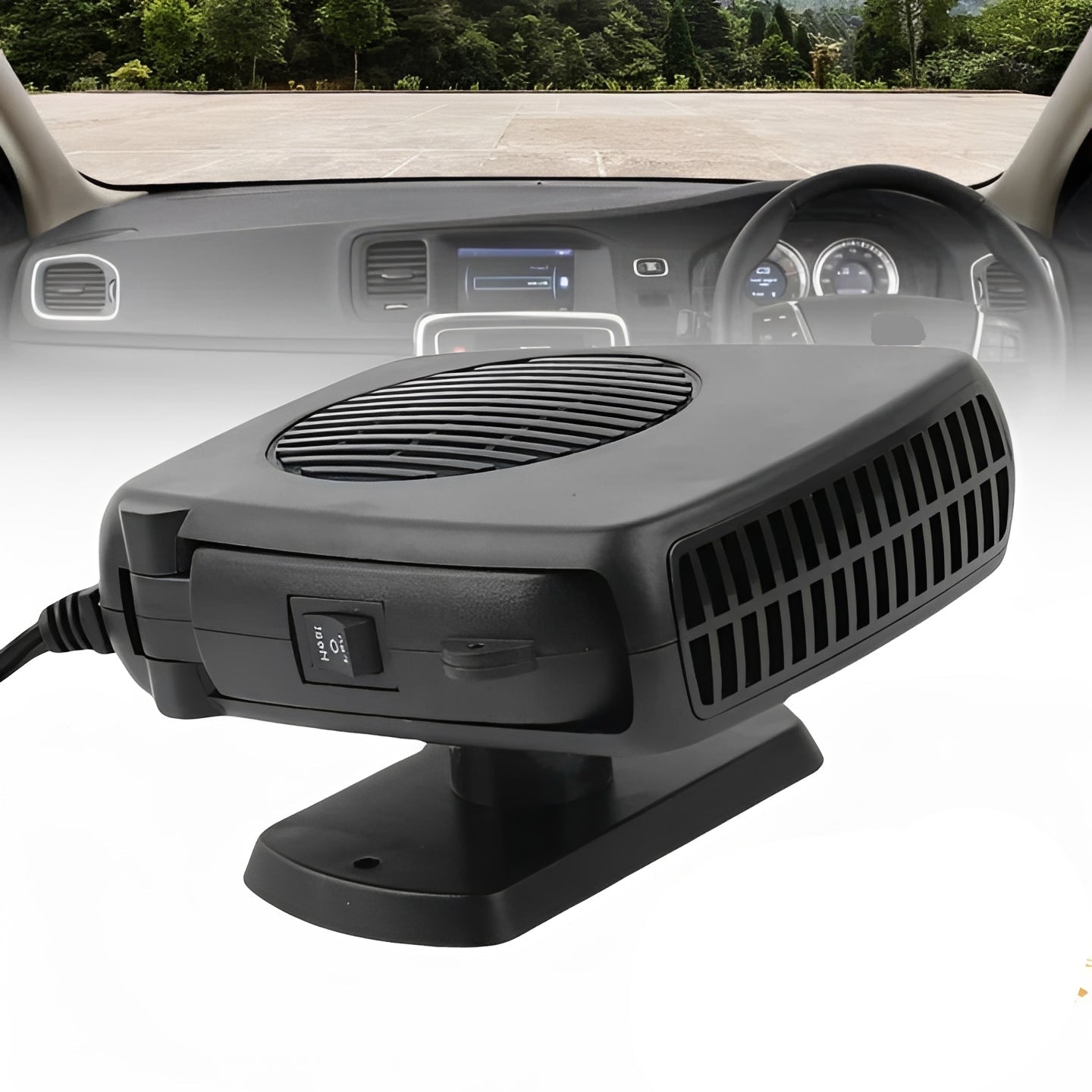 Compact 12V Auto Heater Fan for Instant Warmth on the Go
