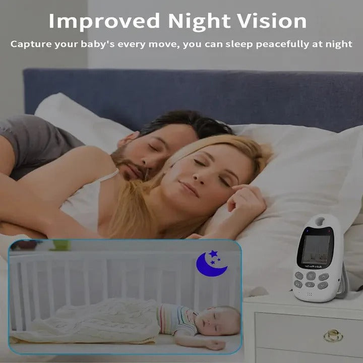 Smart Wireless Baby Monitor with Night Vision and Audio