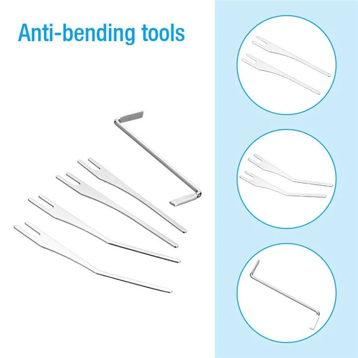 Emergency Lockout Assistance Tool with Multi-Pin Picks