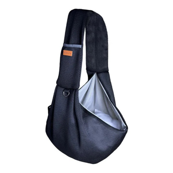 Comfortable Crossbody Pet Carrier with Safety Features