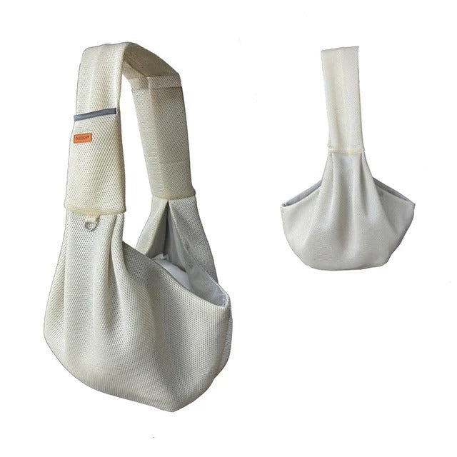 Comfortable Crossbody Pet Carrier with Safety Features