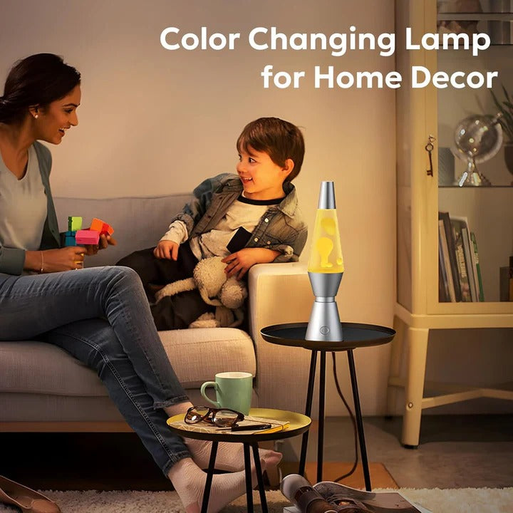 Hypnotic Glow LED Lava Lamp with Remote Control