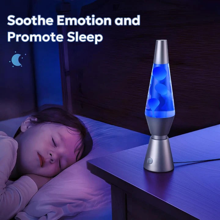 Hypnotic Glow LED Lava Lamp with Remote Control