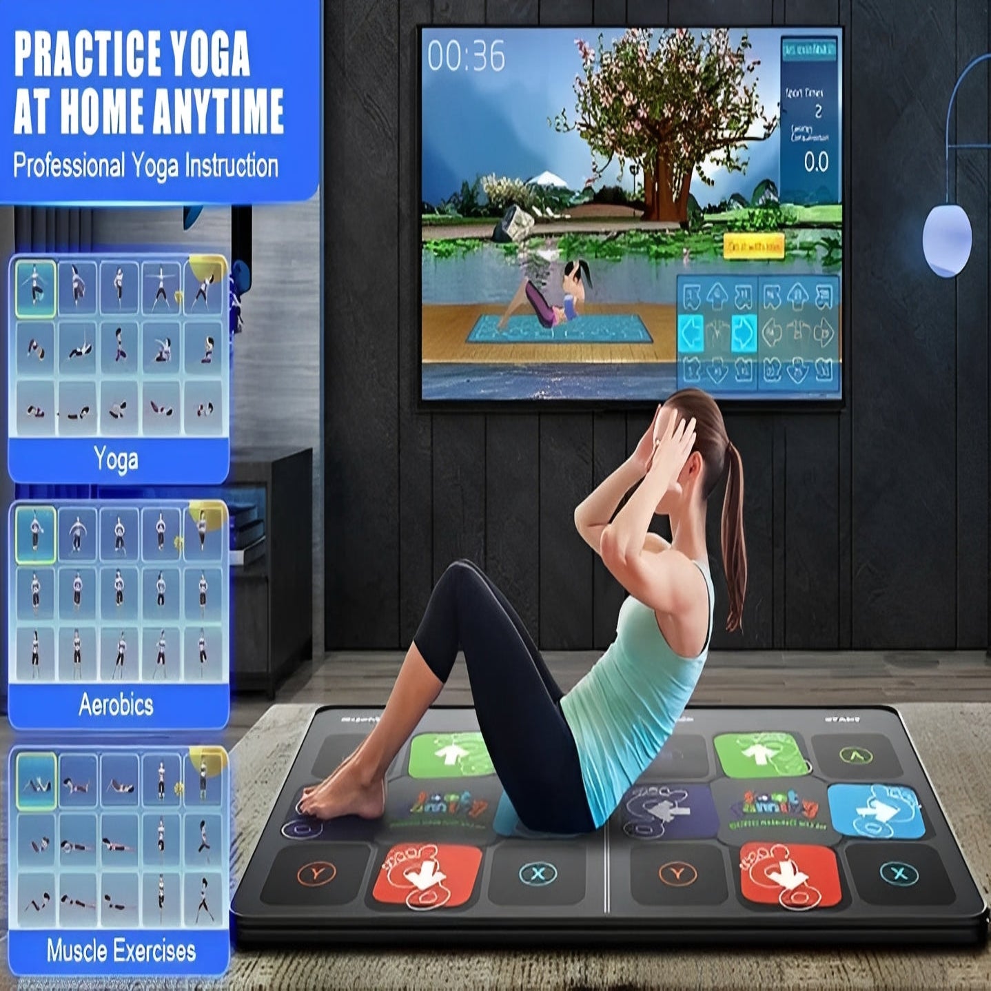 FunFit Interactive Dance Mat for Active Playtime