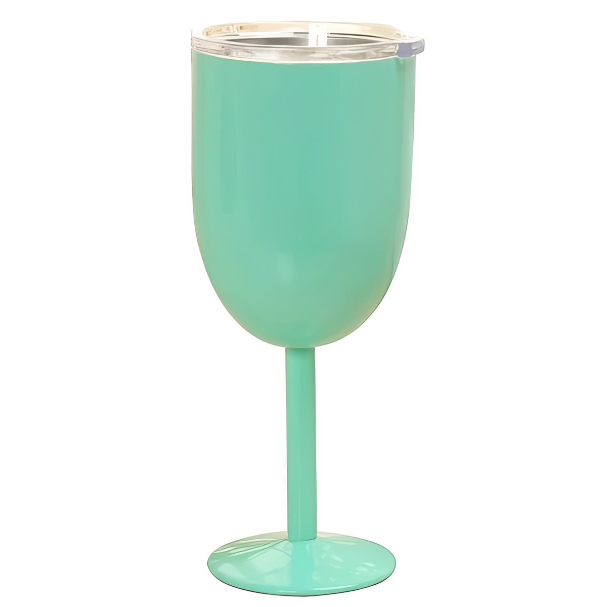 Insulated Stainless Steel Wine Cup with Secure Lid