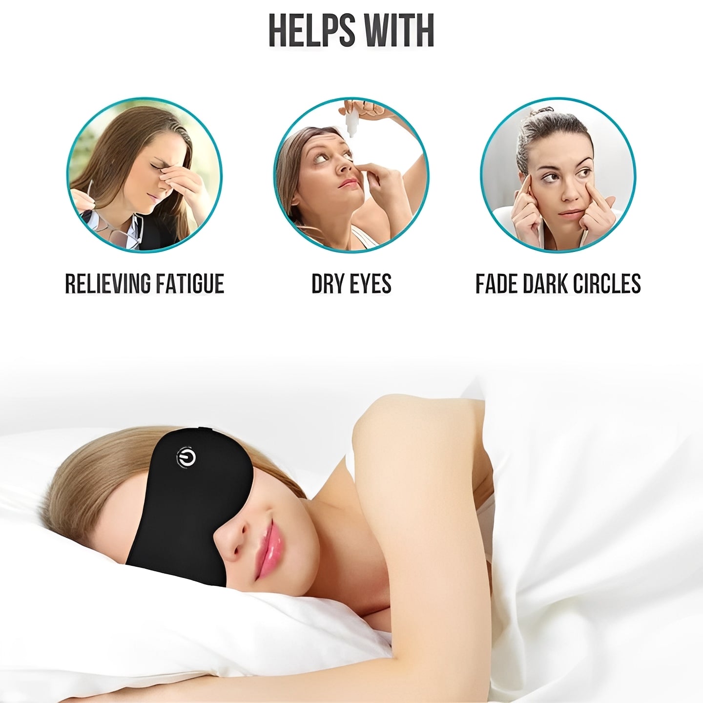 Rechargeable Eye Comfort Mask for Soothing Relief and Rest