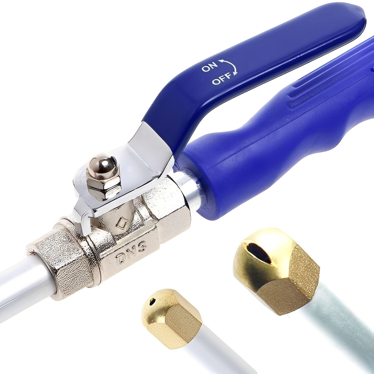 Powerful Garden Hose Attachment for Effortless Cleaning, 8m Reach