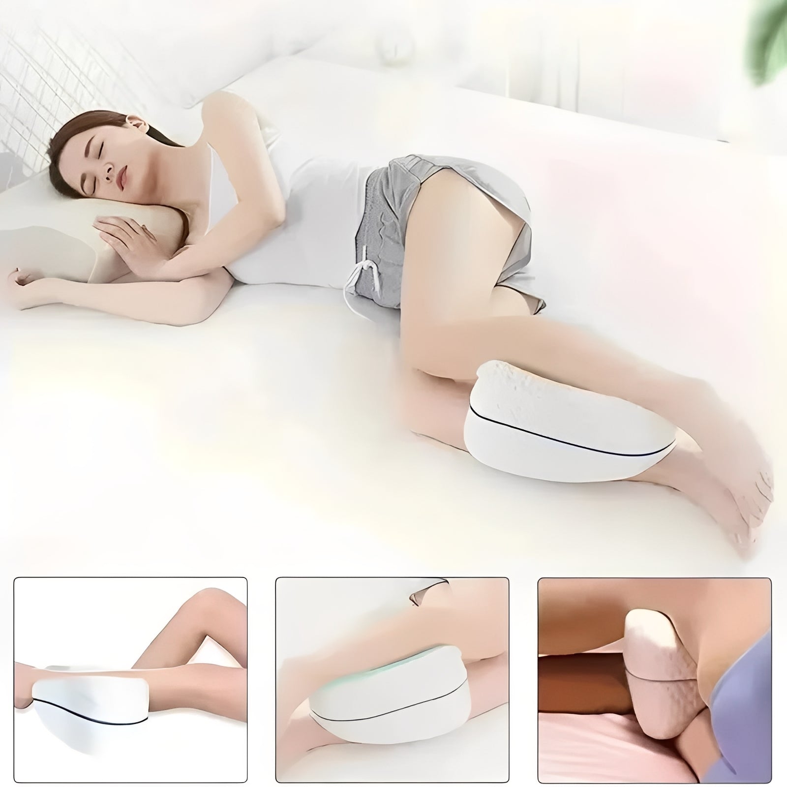 Soft and Durable Pillow Covers for Leg Support Pillows - 2 Pack