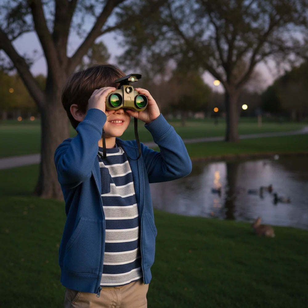 Adventure-Ready Binoculars for Kids with Night Vision Capabilities