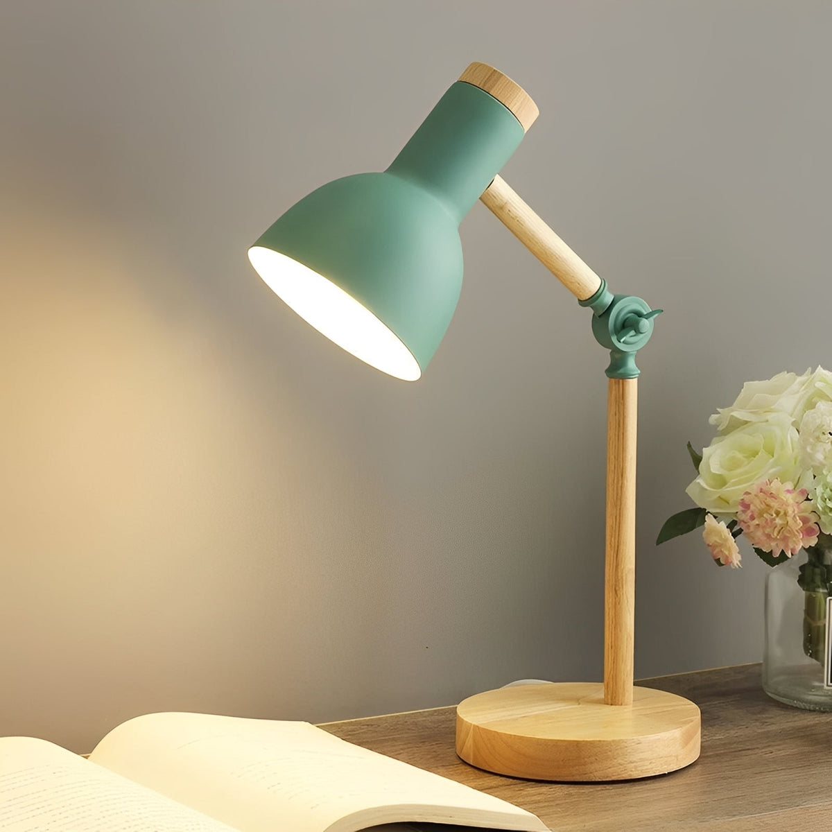 Versatile Adjustable Desk Lamp with Precision Light Control