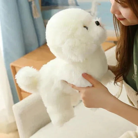 Portable Plush Puppy Toy Perfect for Comfort Anywhere