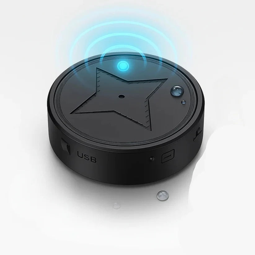 Compact Magnetic Vehicle Tracker with Geofencing Alerts