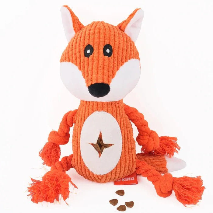 Tough Canvas Canine Chew Toy for Tugging and Fetching Fun