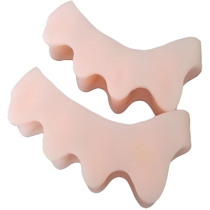 Comfort Fit Gel Toe Spacers for Enhanced Toe Alignment