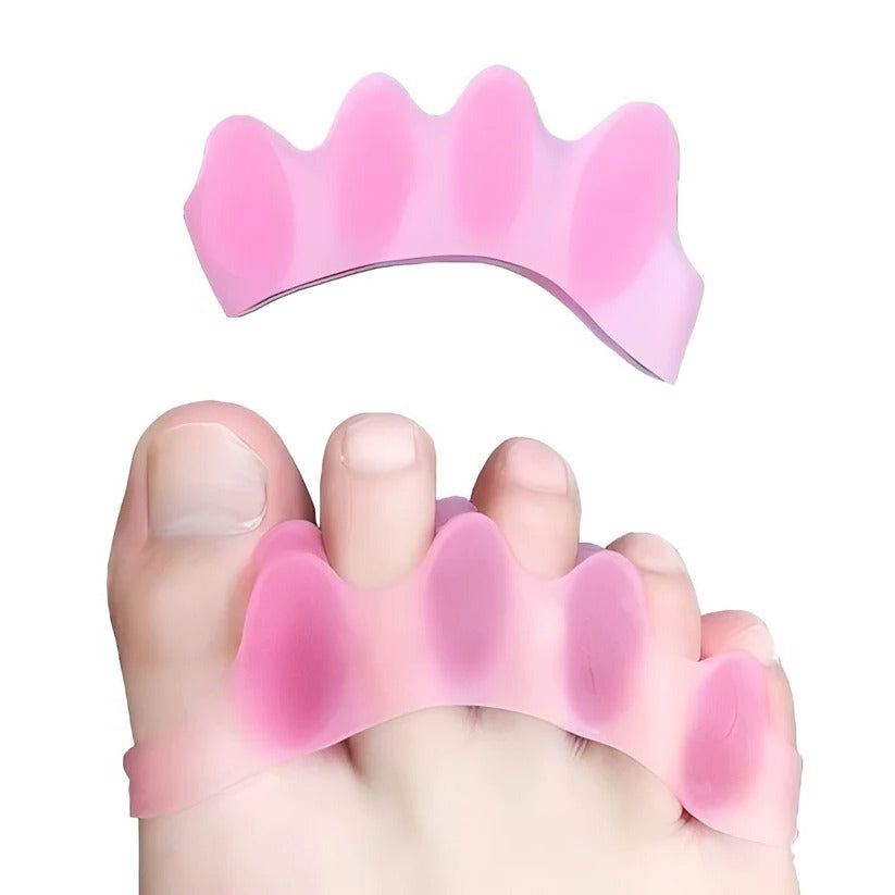Comfort Fit Gel Toe Spacers for Enhanced Toe Alignment