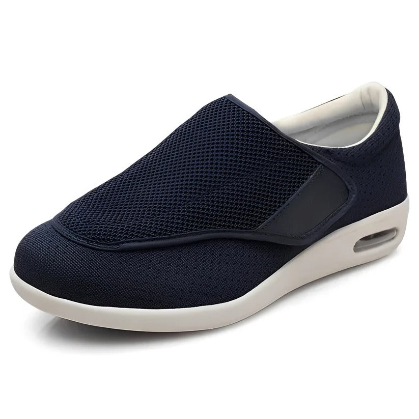 Comfort Fit Slip-On Walking Shoes with Memory Foam Support