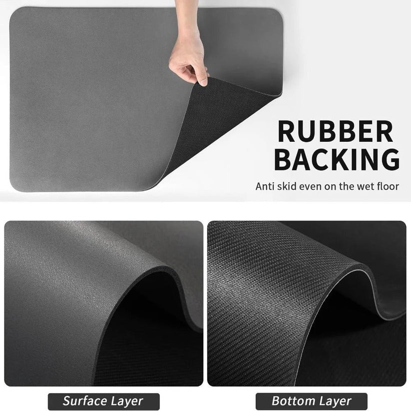 Ultra-Absorbent Kitchen Drying Mat for Effortless Cleanup