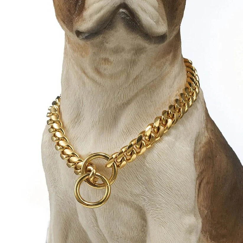 Durable Stainless Steel Dog Training Collar with Custom Fit