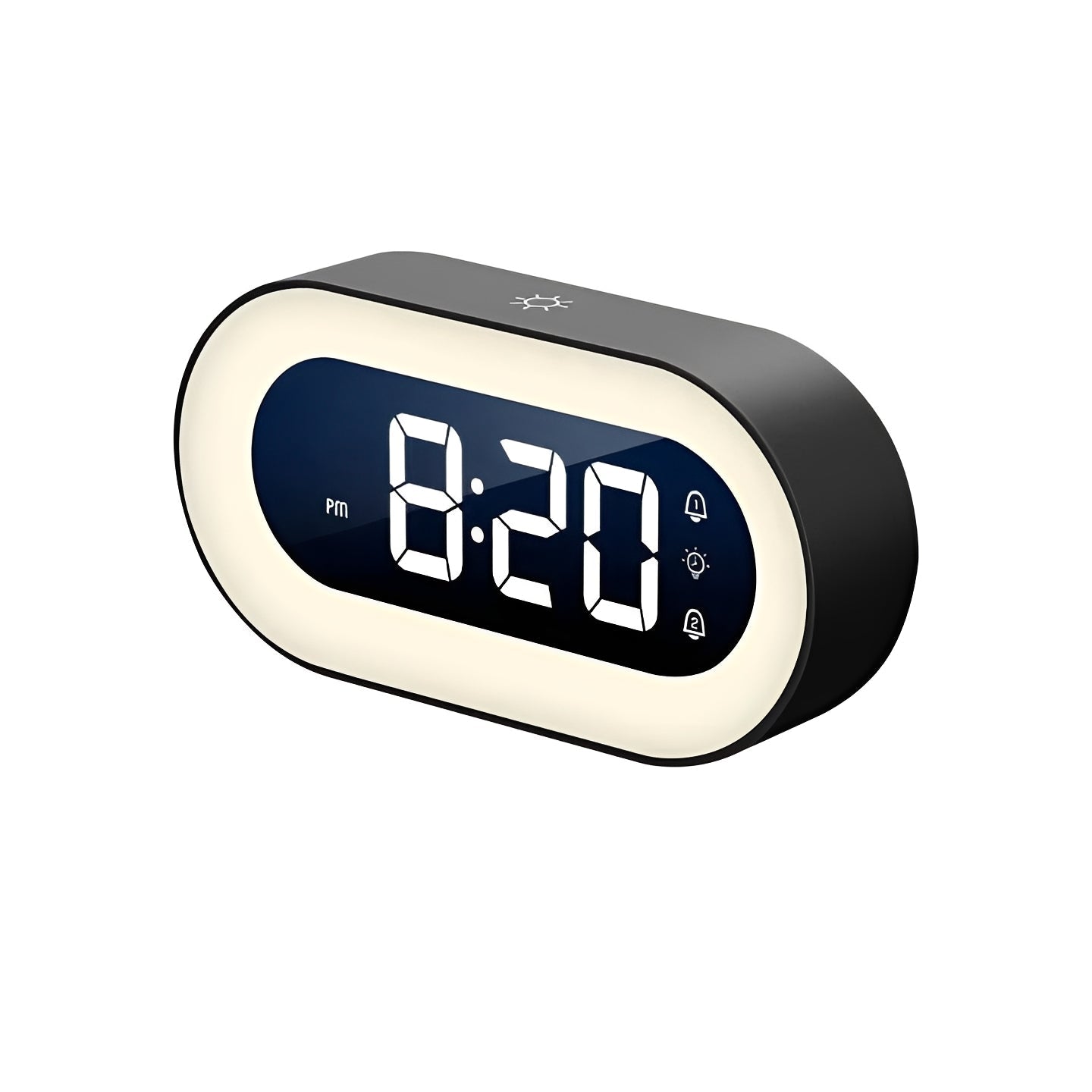 Sunrise Smart Alarm Clock with Adjustable Light and USB-C Charging