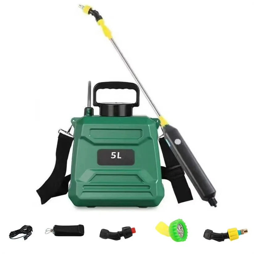1.3-Gallon Cordless Garden Sprayer with Versatile Nozzle Options