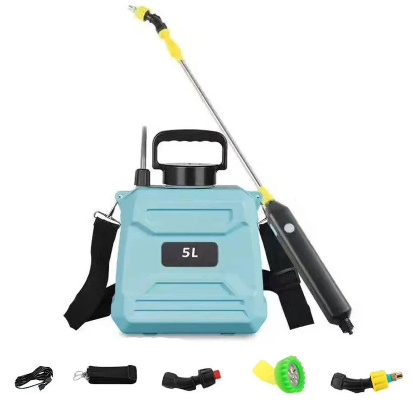 1.3 Gallon Rechargeable Garden Sprayer with Versatile Nozzles